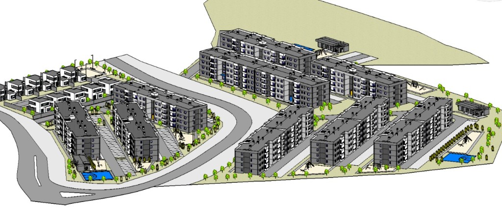 Masterplan del proyecto Las Camelias